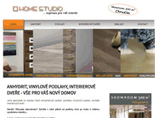 Tablet Screenshot of home-studio.cz
